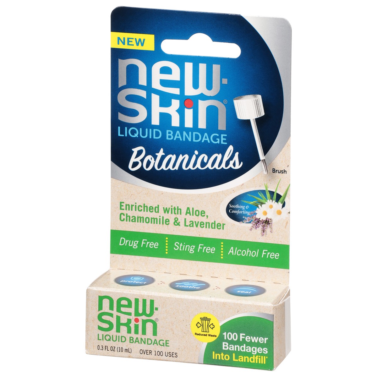 slide 6 of 12, New Skin Botanicals Liquid Bandage 0.3 fl oz, 0.3 fl oz