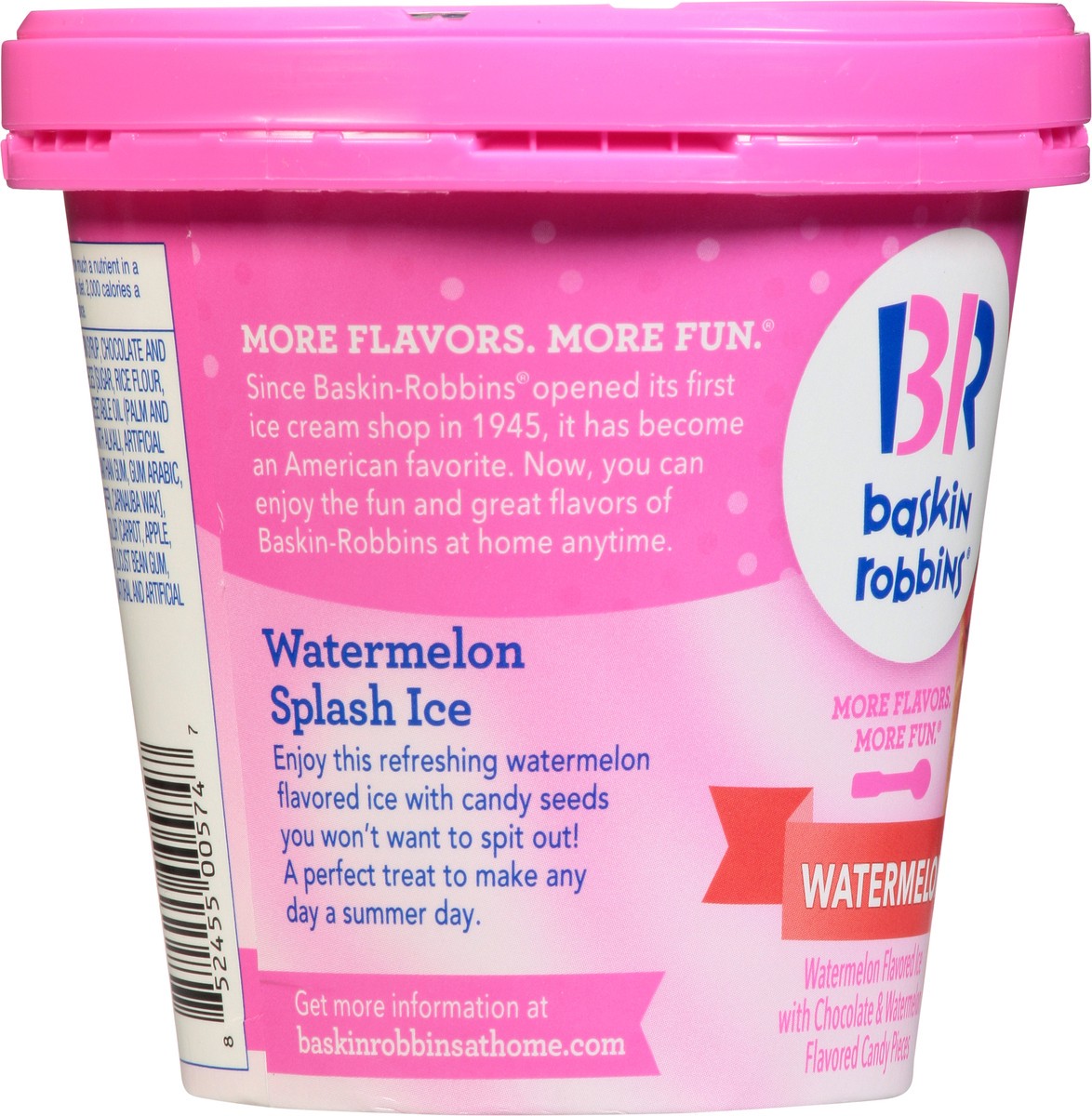 slide 3 of 14, Baskin-Robbins Watermelon Splash Ice Cream 14 fl oz, 14 fl oz