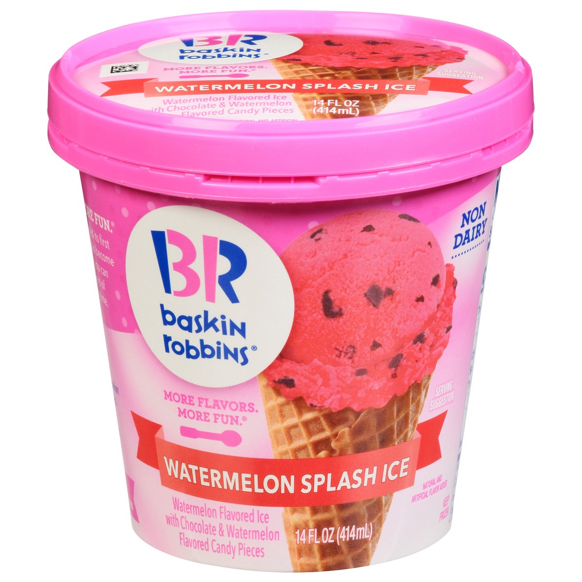 slide 6 of 14, Baskin-Robbins Watermelon Splash Ice Cream 14 fl oz, 14 fl oz