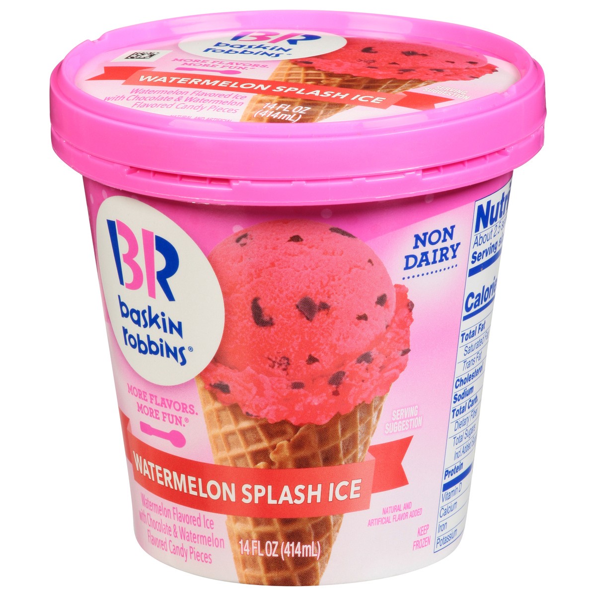 slide 7 of 14, Baskin-Robbins Watermelon Splash Ice Cream 14 fl oz, 14 fl oz