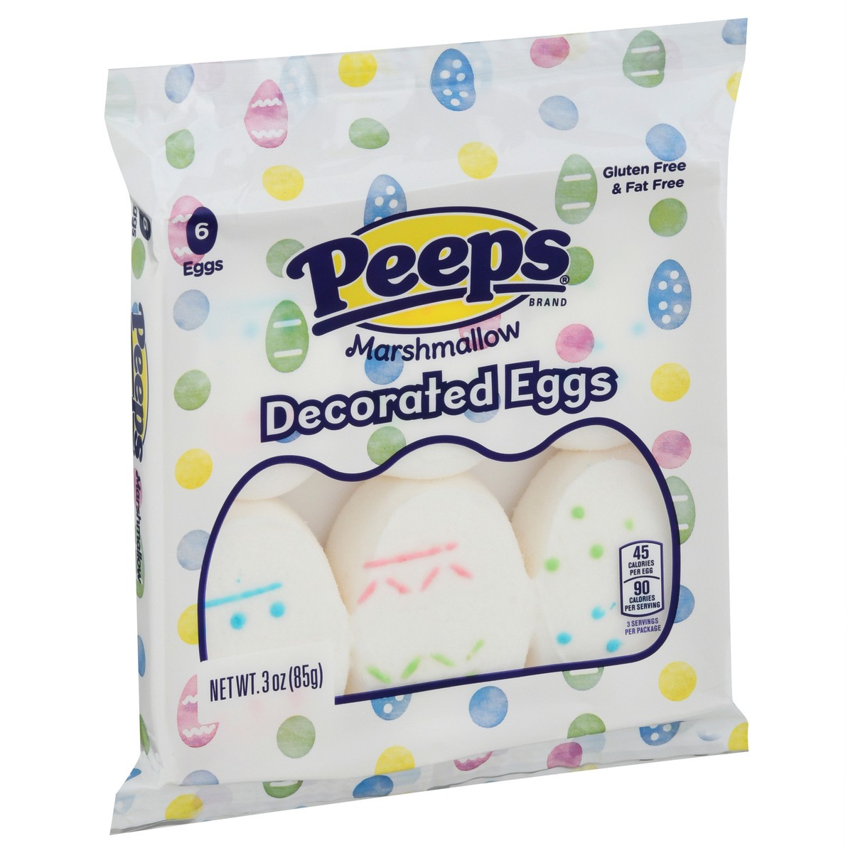 slide 11 of 13, Peeps Decorated Eggs 6Ct, 3 oz