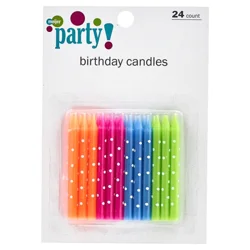 Mjr Polka Dot Candles