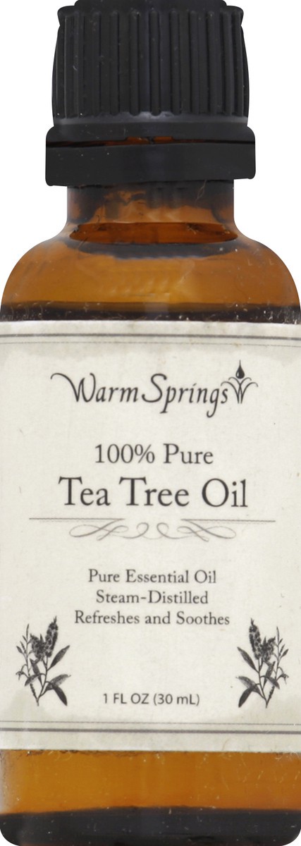 slide 1 of 2, Warm Springs Tea Tree Oil 1 oz, 1 fl oz