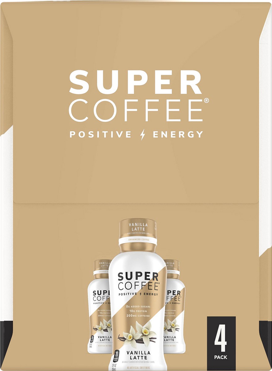 slide 9 of 12, Super Coffee Vanilla Latte Super Coffee - 48 fl oz, 48 fl oz