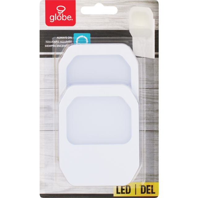 slide 1 of 3, GL 2-Pack LED Panel Night Lights, 2 ct