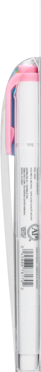 slide 8 of 9, Zebra Mildliner Soft Mild Color Double Ended Creative Marker 8 ea, 8 ct