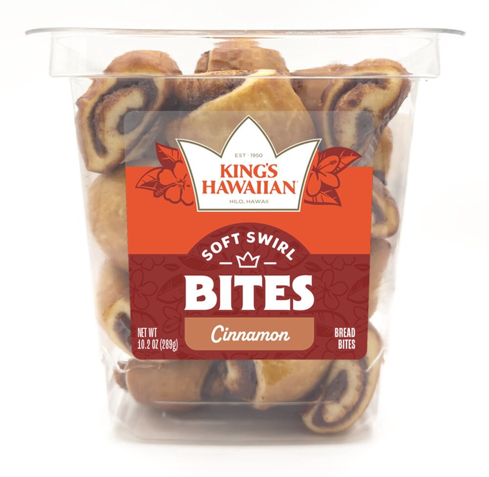 slide 1 of 2, King's Hawaiian® Cinnamon Swirl Bites, 10.2 oz