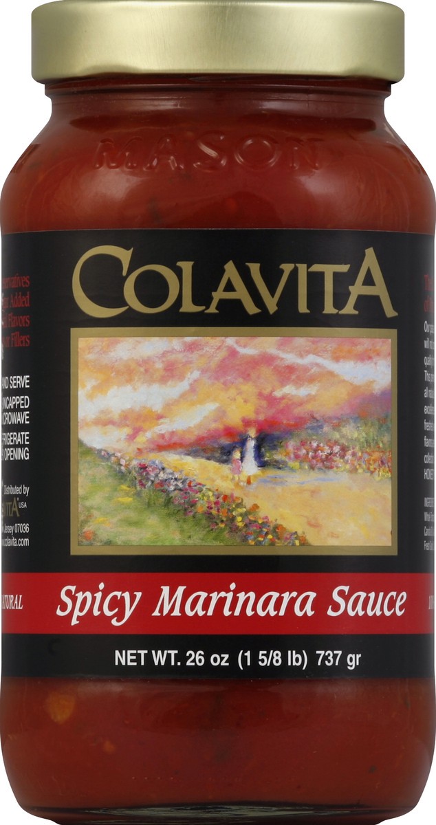 slide 2 of 2, Colavita Spicy Marinara Sauce, 26 oz