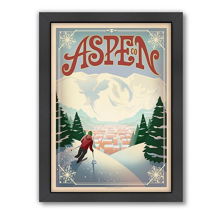 slide 1 of 1, Americanflat Aspen Framed Wall Art, 1 ct