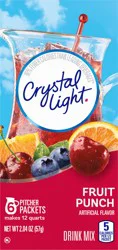 Crystal Light Fruit Punch Drink Mix 6 Packets