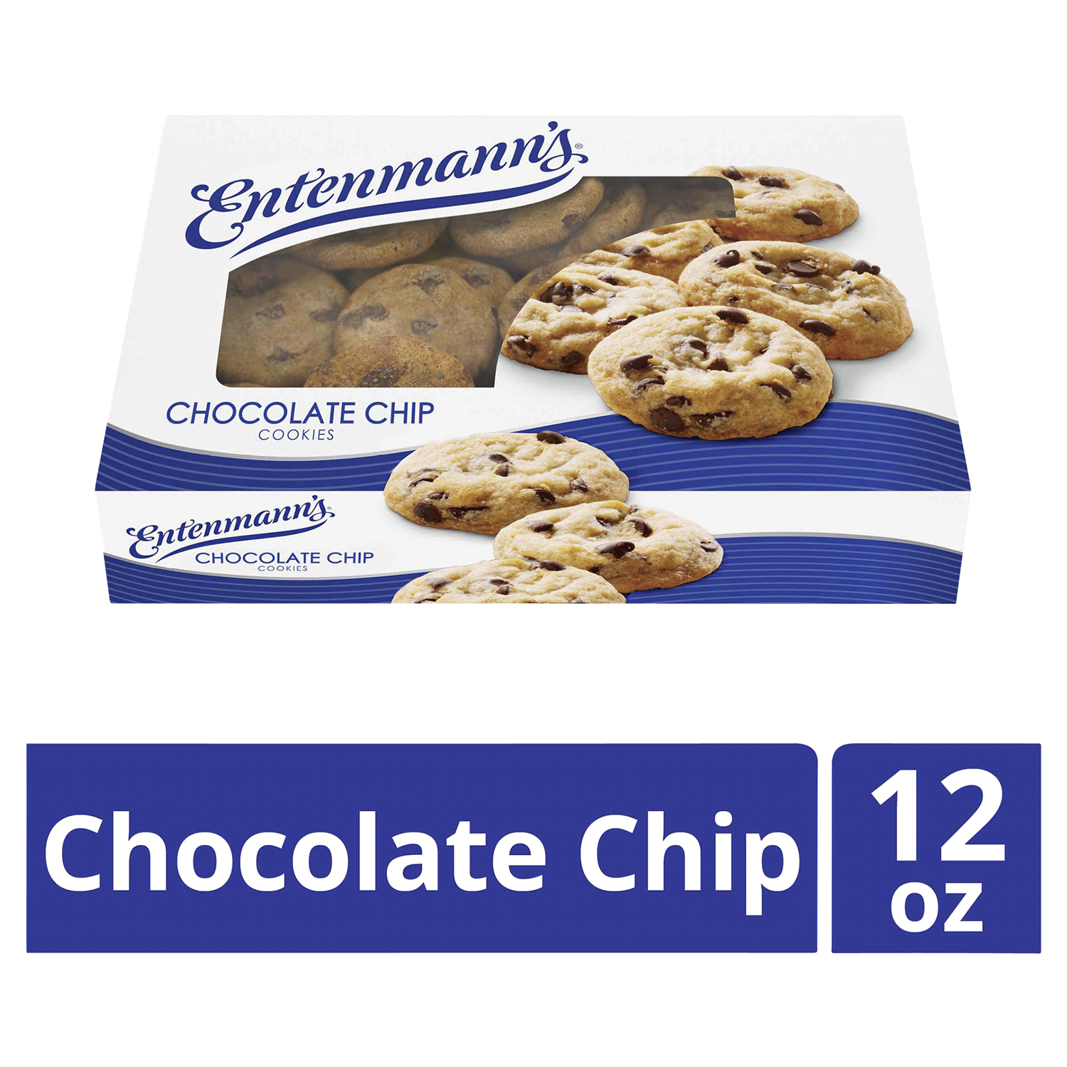 slide 4 of 4, Entenmann's Original Recipe Chocolate Chip Cookies, 12.0 oz