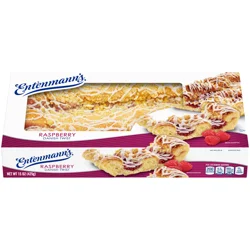 Entenmann's Shelf-Stable Raspberry Danish Twist, 15 oz