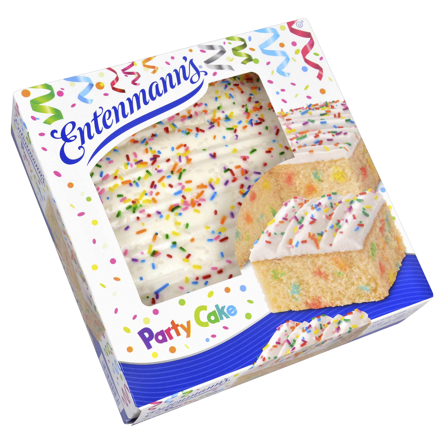slide 2 of 2, Entenmann's Party Cake, 18 oz, 18 oz