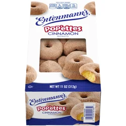 Entenmann's Pop'ettes Cinnamon Mini Donuts