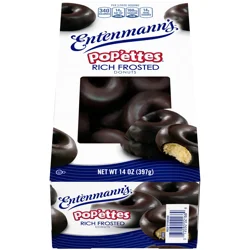 Entenmann's Rich Frosted Chocolate Donut Pop'ettes