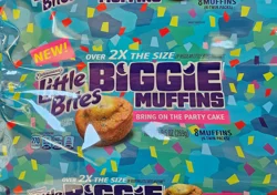 Entenmann's Little Bites Bring On The Party Cake Biggie Muffins, 4 twin packs, 9.5 oz