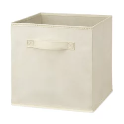 Whitmor Collapsible Cube, Latte
