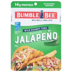 Bumble Bee Seafoods Wild Caught Jalapeno Tuna 2.5 oz