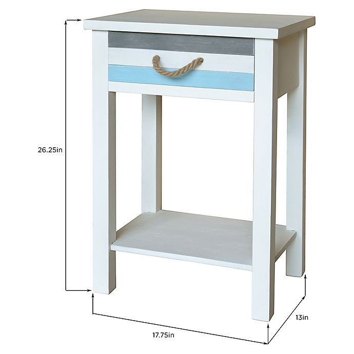 slide 3 of 3, StyleCraft Coastal Life Accent Table, 1 ct