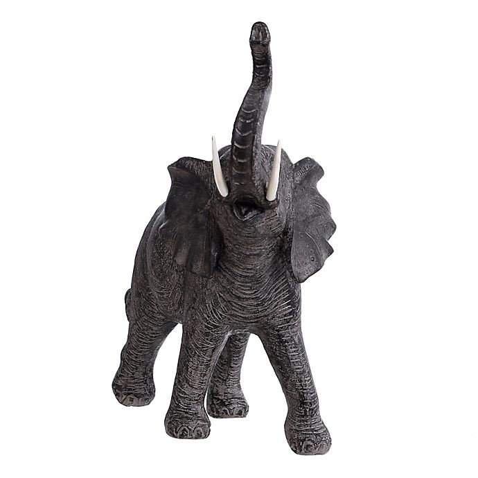 slide 4 of 6, Global Caravan Elephant Statue - Grey, 1 ct