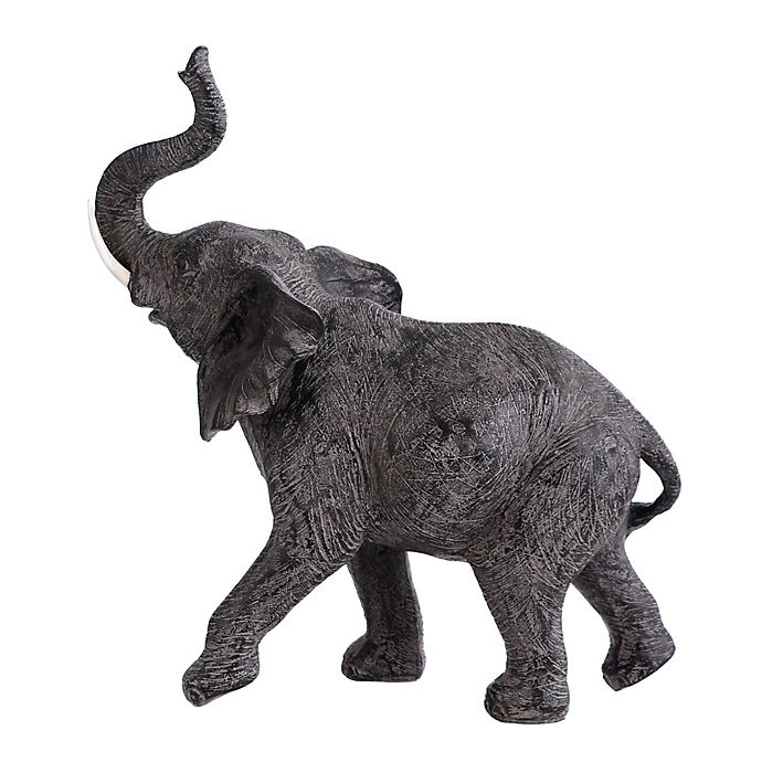 slide 6 of 6, Global Caravan Elephant Statue - Grey, 1 ct