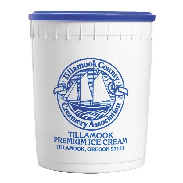 slide 1 of 1, Tillamook Ice Cream Waffle Cone Swirl, 3 gal