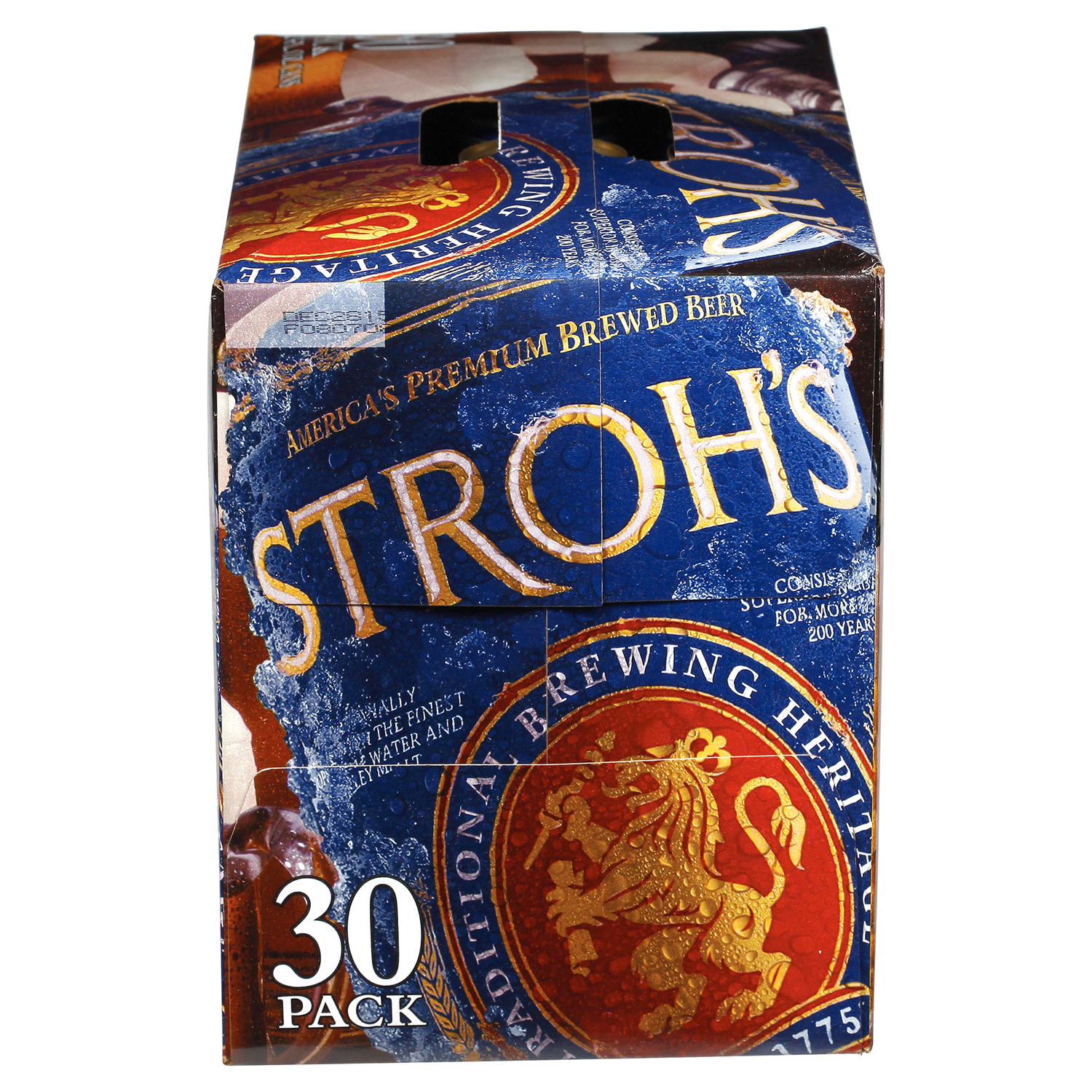 slide 2 of 4, Stroh's Classic Lager Beer 30-12 fl oz Cans, 30 ct; 12 oz