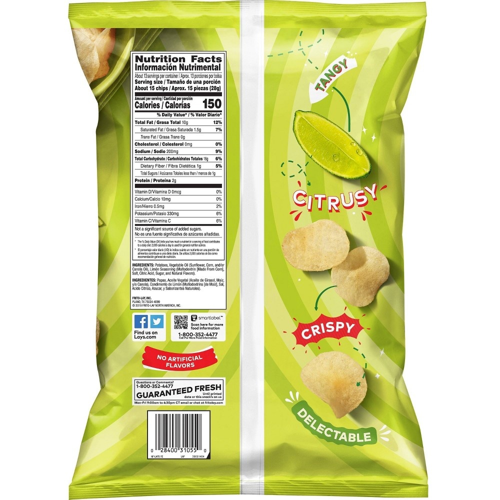 slide 3 of 3, Lay's Party Size Cheddar & Sour Cream Flavored Potato Chips, 12.5 oz