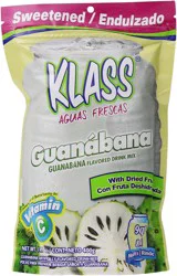 Klass Sweetened Guanabana Flavored Drink Mix - 14.1 oz