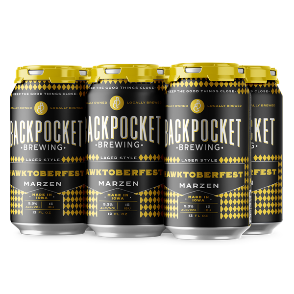 slide 1 of 1, Backpocket Brewing Marzen Style Hawktoberfest, 72 fl oz