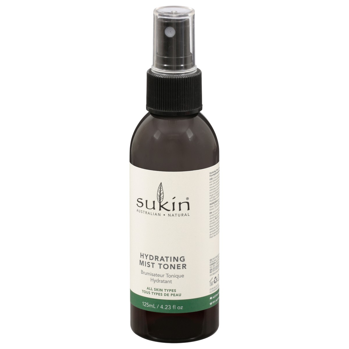 slide 8 of 9, Sukin Hydrating Mist Toner 4.23 fl oz, 4.23 fl oz