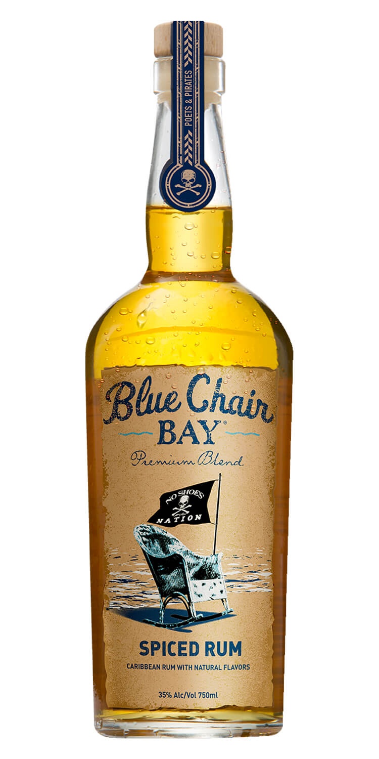 slide 1 of 1, Blue Chair Bay Spiced Rum, 750 ml