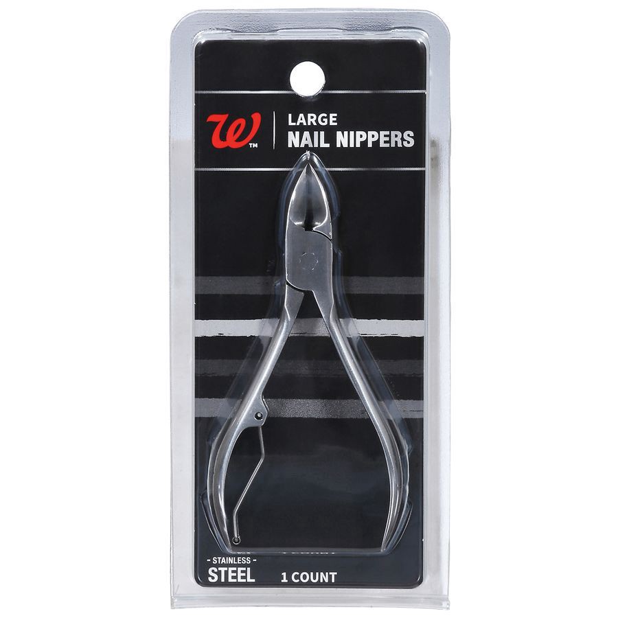 slide 1 of 2, Walgreens Men's Large Nail Nippers, 1 ct