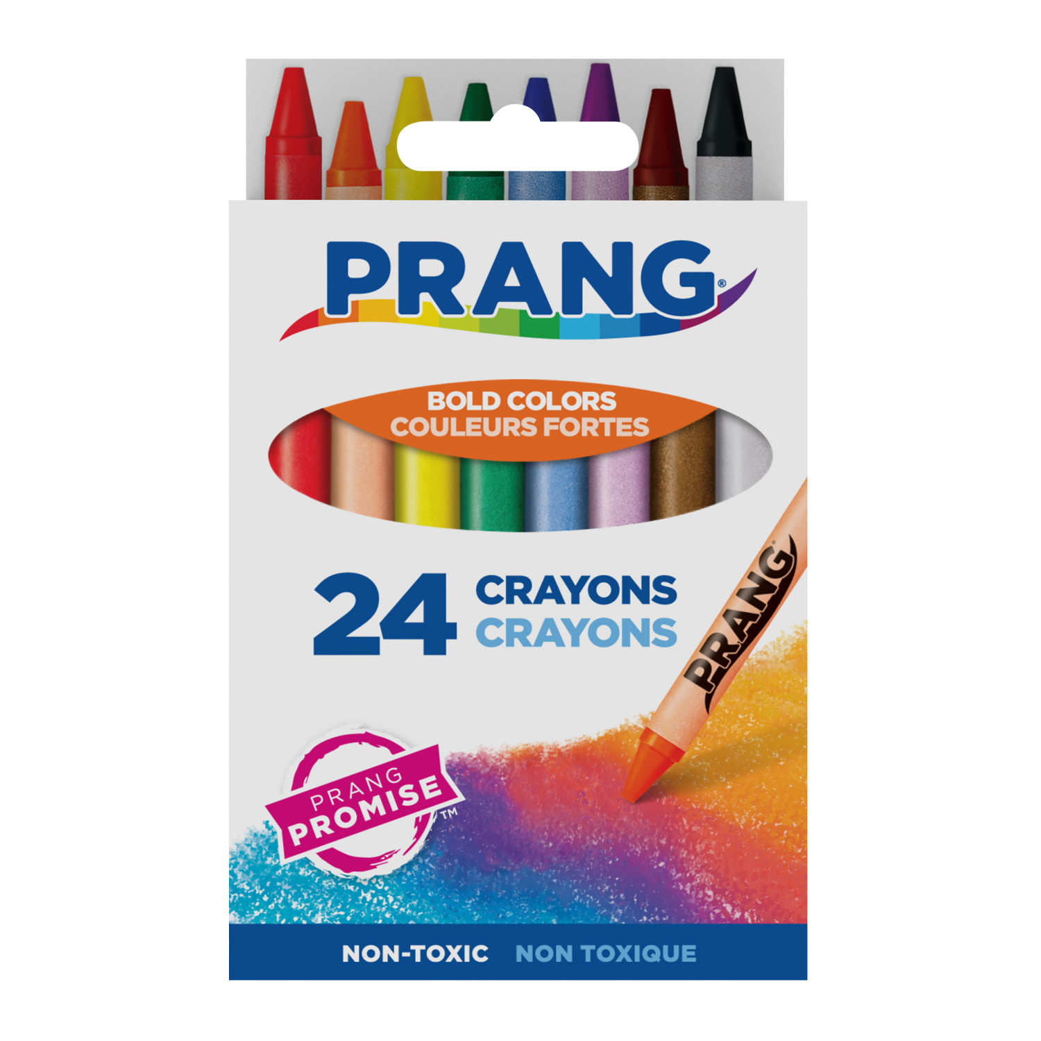 slide 1 of 3, PRANG Made with Soy - Multi-Colored, 24 ct