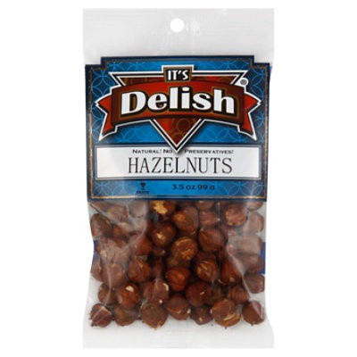 slide 1 of 4, It's Delish Hazelnuts 3.5 oz, 3.5 oz