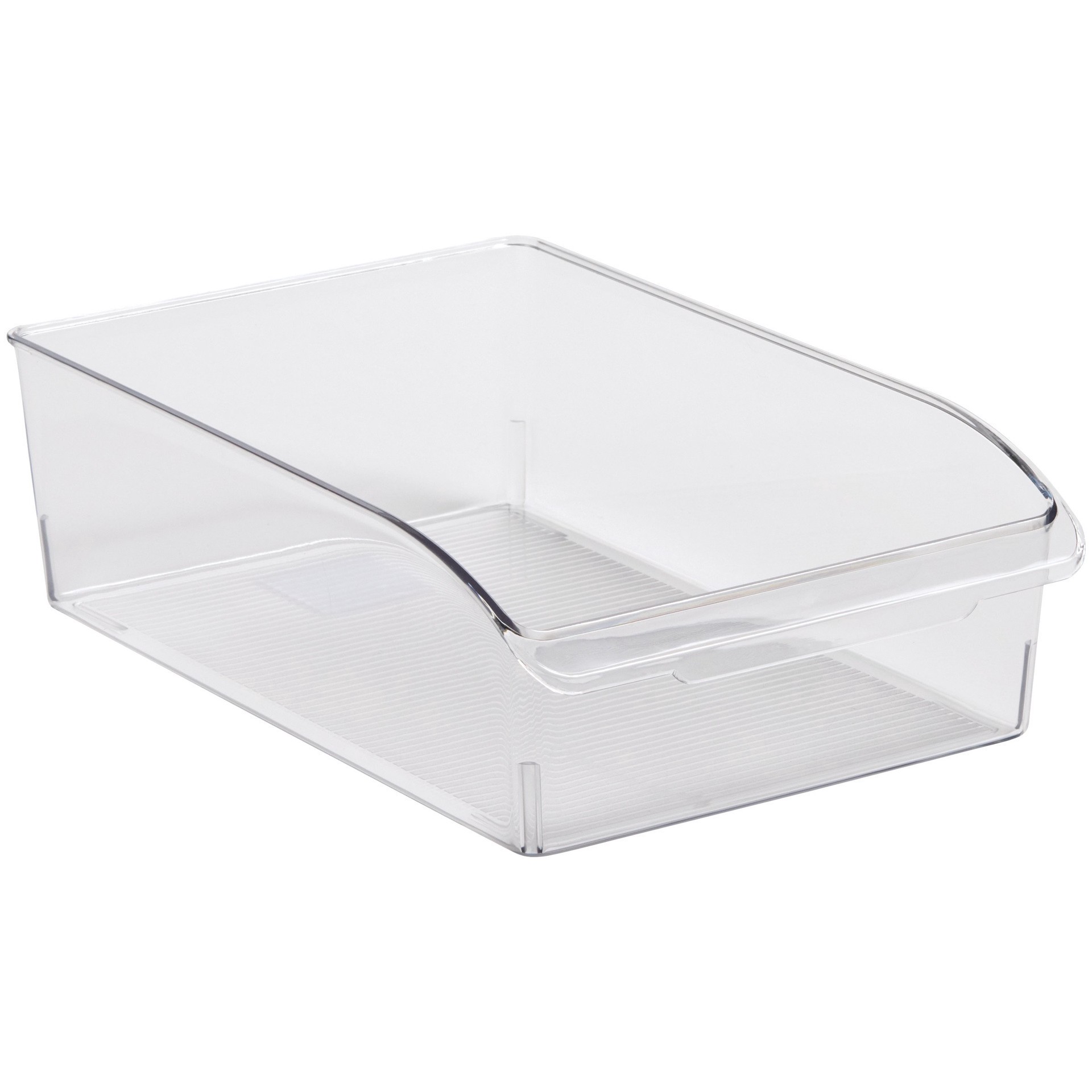 slide 1 of 1, our goods Fridge Storage Bin - Clear, LG