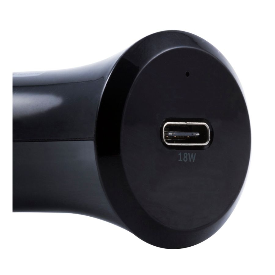 slide 2 of 3, Ativa Usb-C Car Charger, Black, 45867, 1 ct