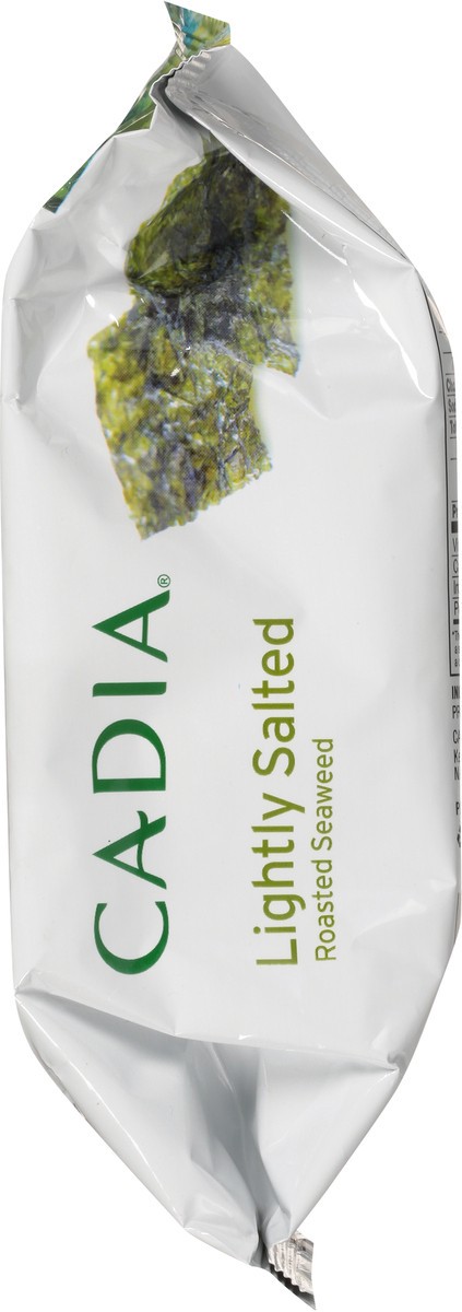 slide 5 of 9, Cadia Roasted Lightly Salted Seaweed 0.35 oz, 0.35 oz