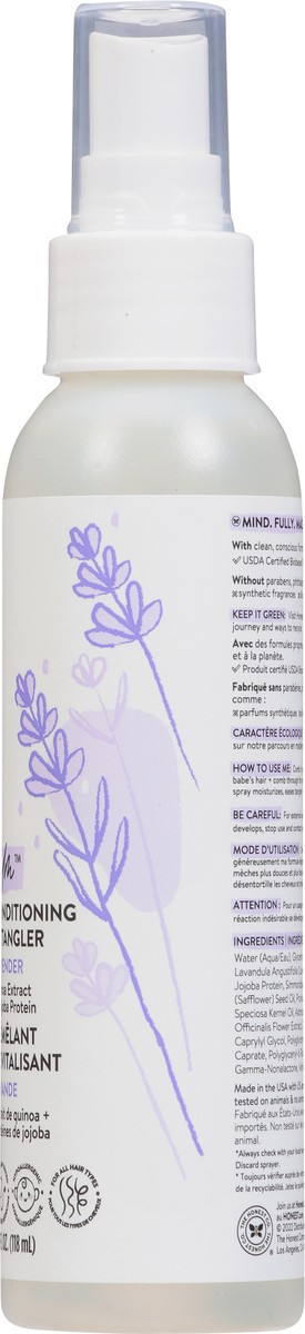 slide 12 of 12, Honest Calm Lavender Conditioning Detangler 4.0 fl oz, 4 fl oz
