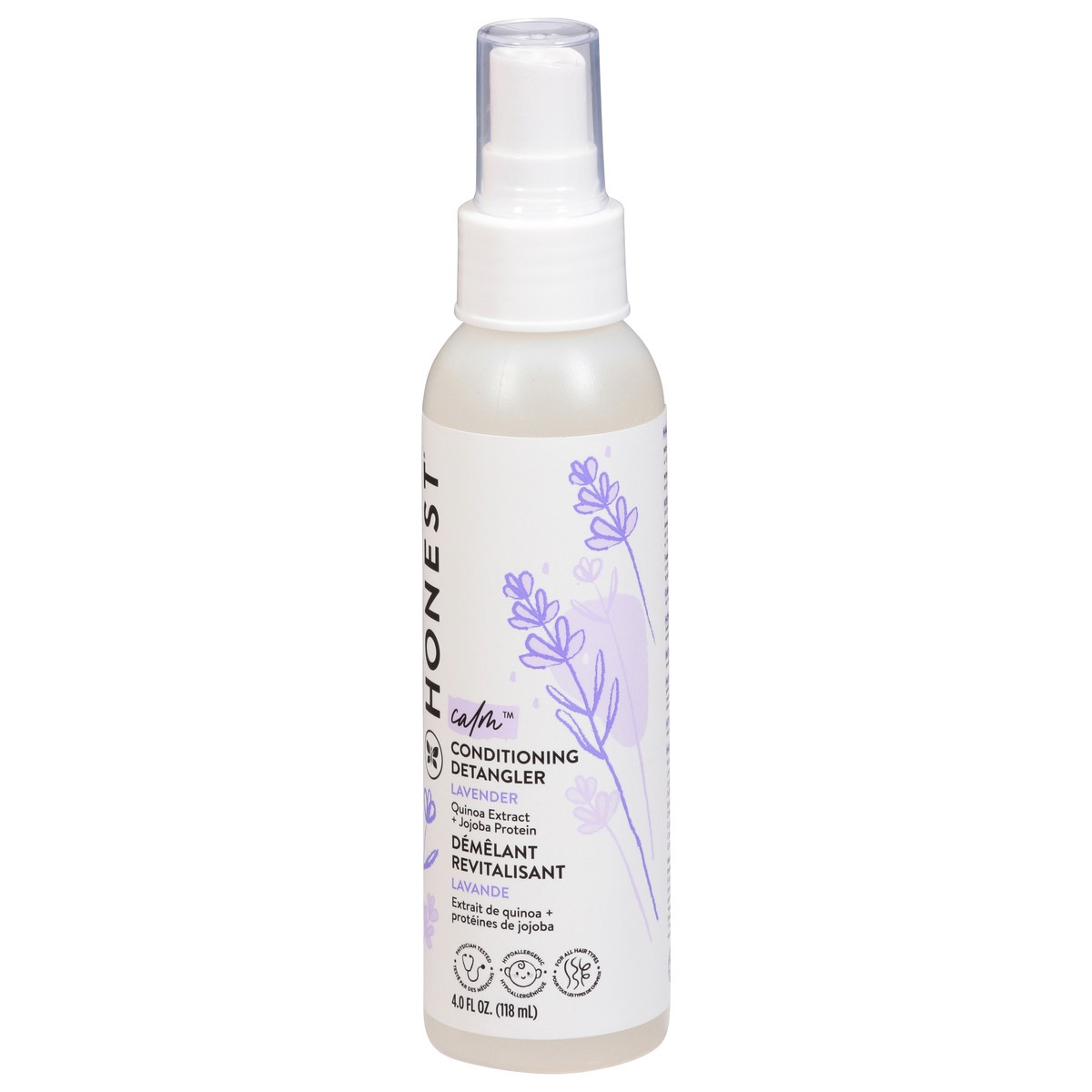 slide 9 of 12, Honest Calm Lavender Conditioning Detangler 4.0 fl oz, 4 fl oz