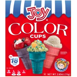 Joy Color Ice Cream Cups
