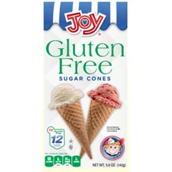 Joy Gluten Free Sugar Cones 12 ea