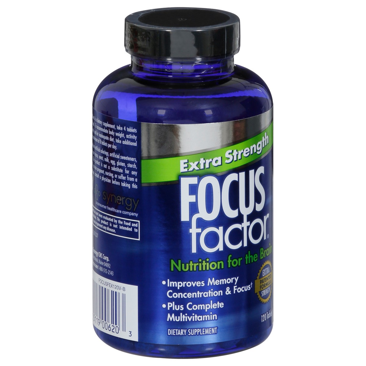 slide 6 of 9, Focus Factor Extra Strength Tablets, 120 ct