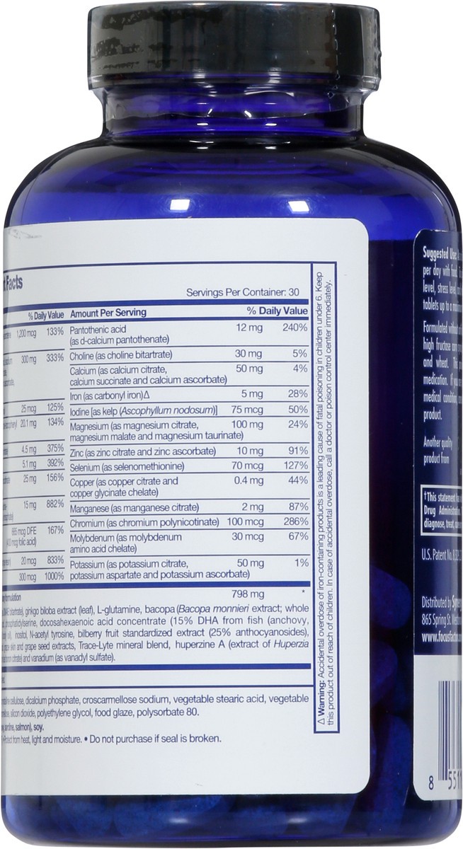 slide 2 of 9, Focus Factor Extra Strength Tablets, 120 ct