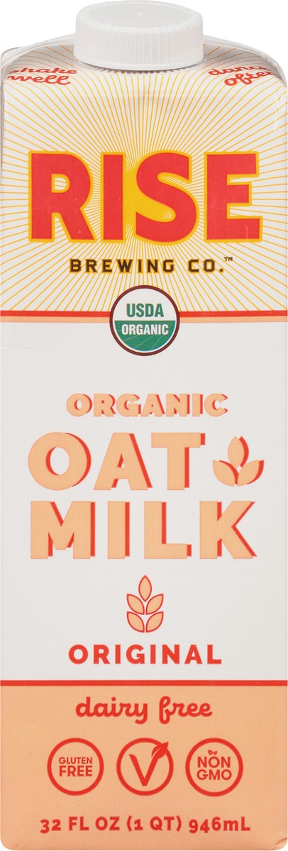 slide 5 of 9, RISE Brewing Co. Organic Original Oat Milk 32 fl oz, 32 fl oz