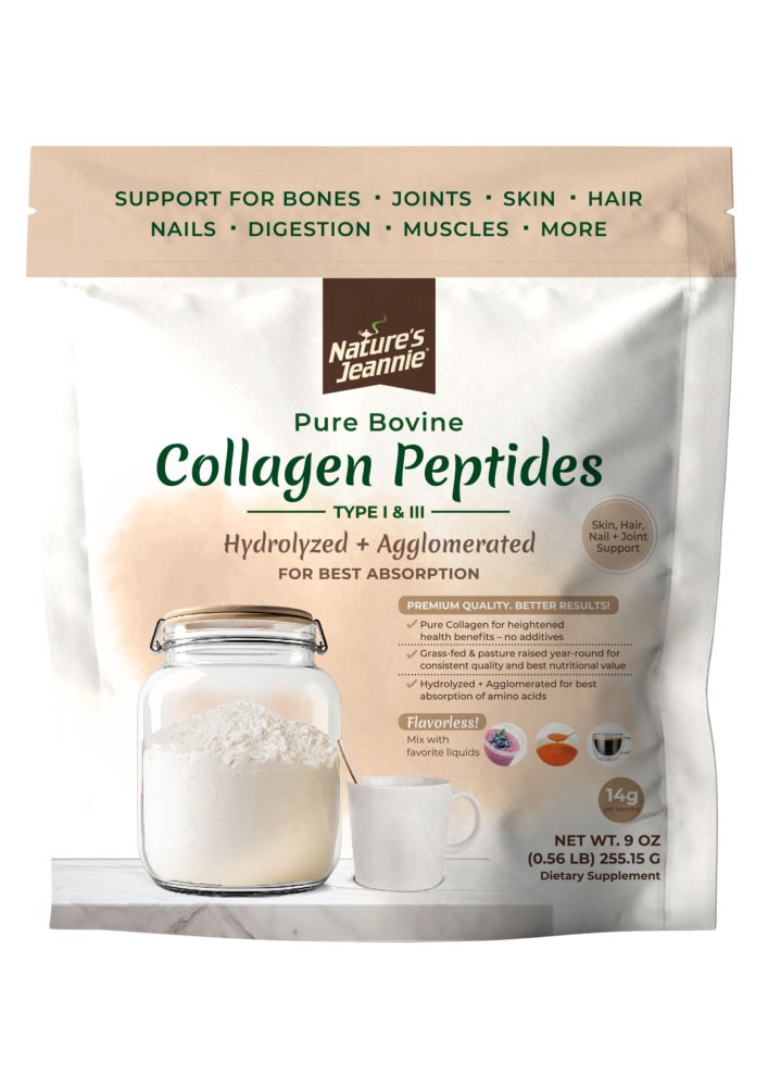 slide 2 of 2, Nature's Jeannie® Pure Bovine Collagen Peptides, 9 oz