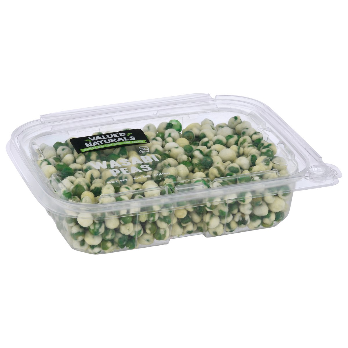 slide 4 of 4, Valued Naturals Wasabi Peas 8.5 Ounces, 8.5 oz