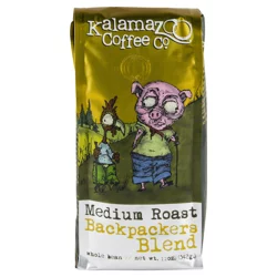 Kalamazoo Coffee Backpackers Blend Medium - 12 oz