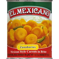 El Mexicano Sliced Pickled Carrots