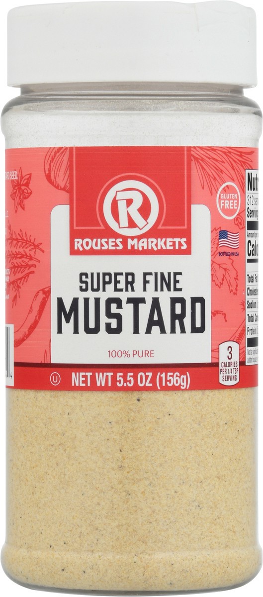 slide 8 of 14, Rouses Markets Super Fine Mustard 5.5 oz, 5.5 oz
